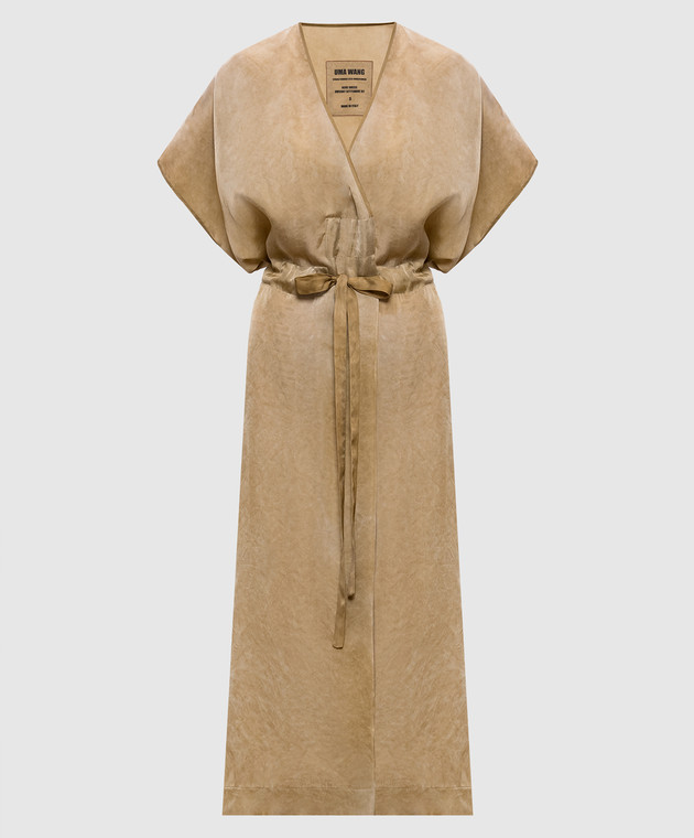 UMA WANG - Acre brown midi dress UW5007 - shop with Ireland delivery at  Symbol