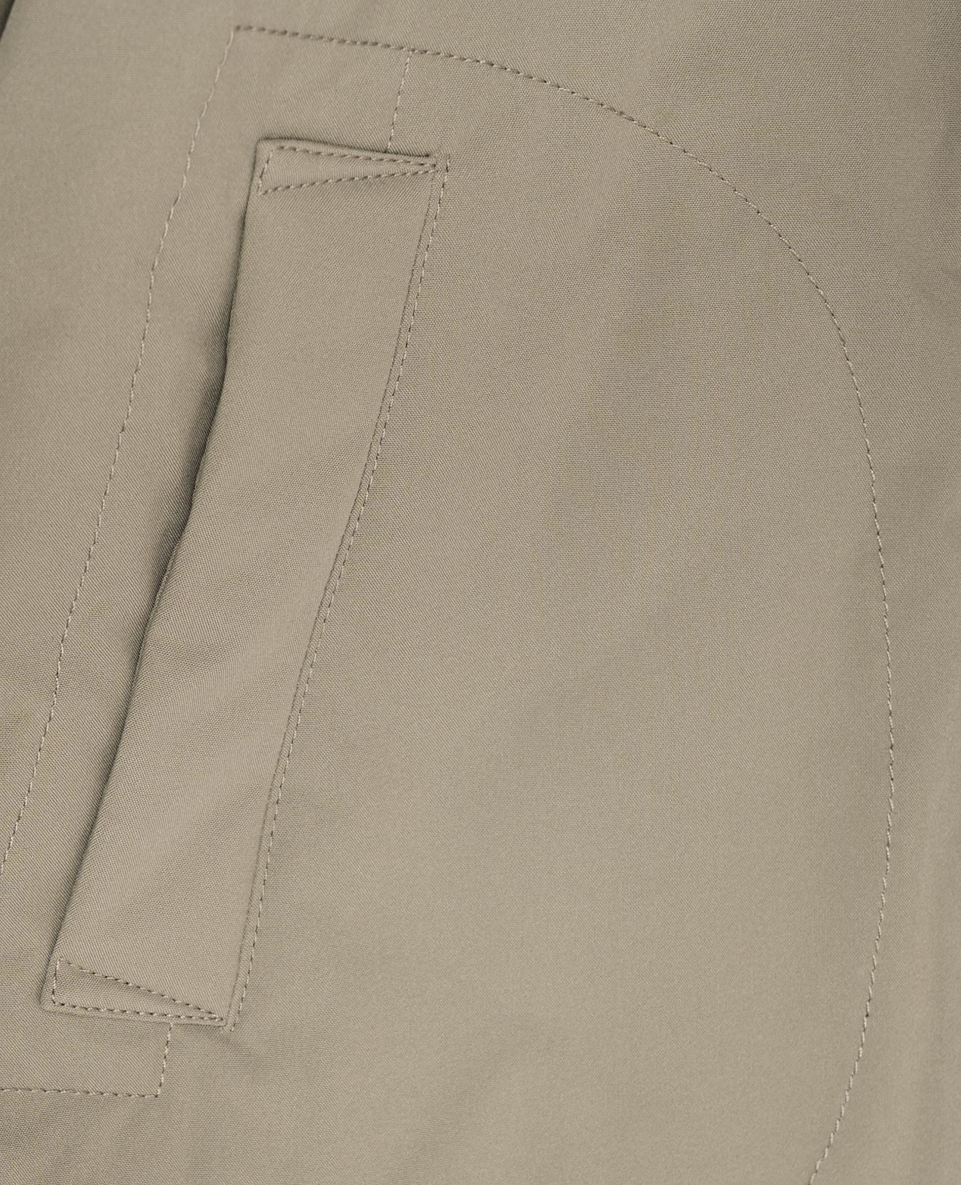 Children's khaki jacket with patch Stone Island 3