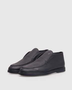 Stefano Ricci Blue leather deserts UC62G4211MR