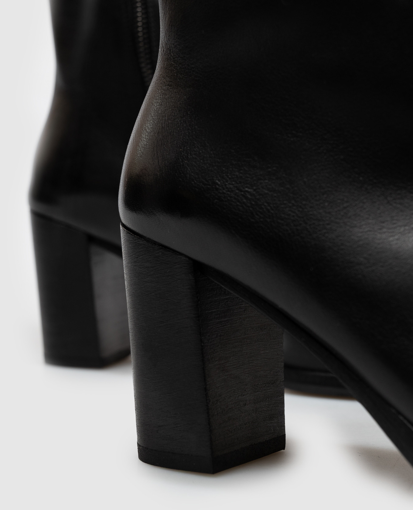 Black leather Norma boots Marsell 5