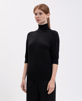 Jacob Lee Black cashmere turtleneck WCTS0001AW26TWT