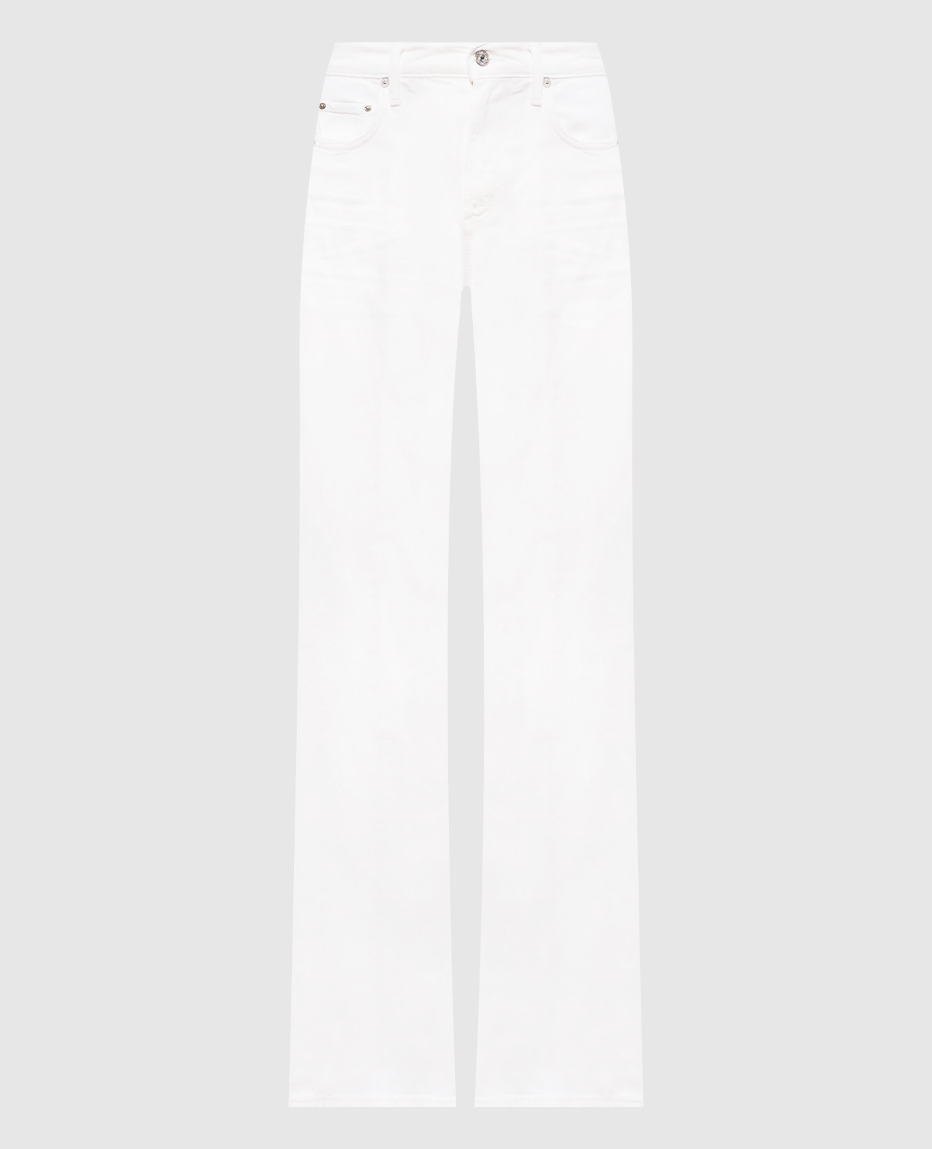 Kimberly 70's Flare White Jeans