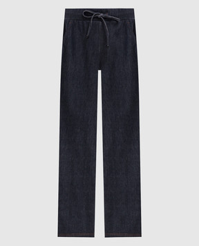 Max Mara Blue VAMPATA pants MMLVAMPATA