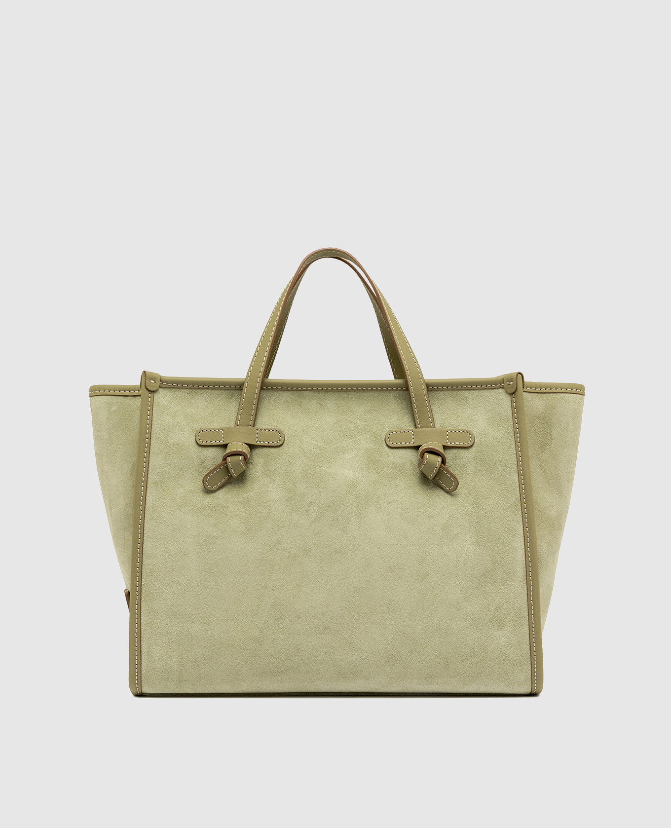 

Marcella green suede tote bag with logo Gianni Chiarini