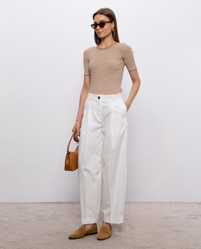 Max Mara STUMANO striped top MSTUMANO