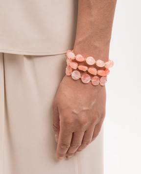 Dolman Bijoux Set of pink bracelets 33751