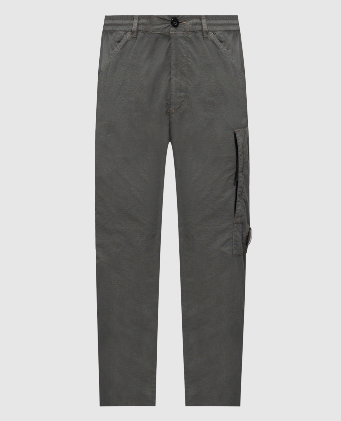 

Grey pants with logo patch C.P. Company