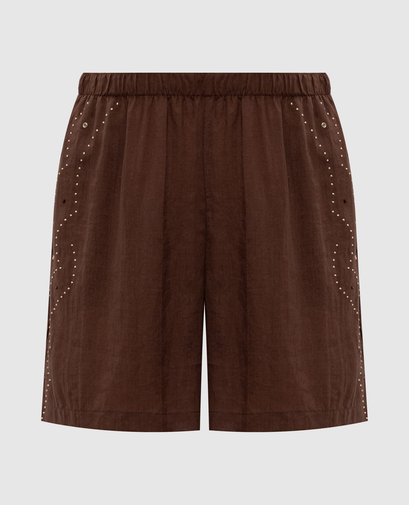 

Brown shorts with frame Venuja