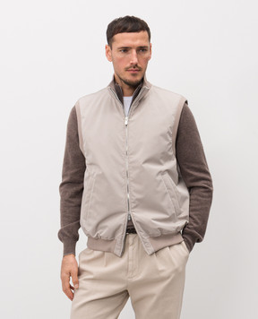 Brunello Cucinelli Gray vest MM4796584