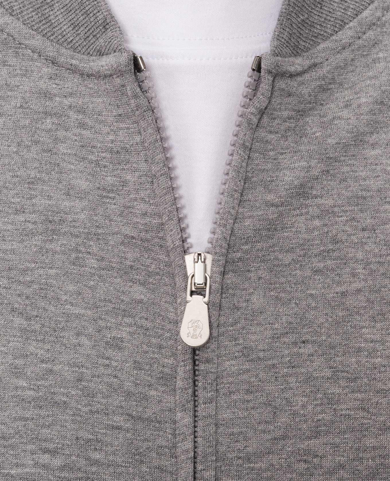 Grey melange sports jacket Brunello Cucinelli 5