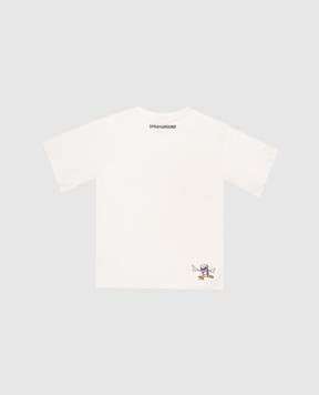 Sprayground Children's beige Get Out Bear T-shirt SPY1423IVO