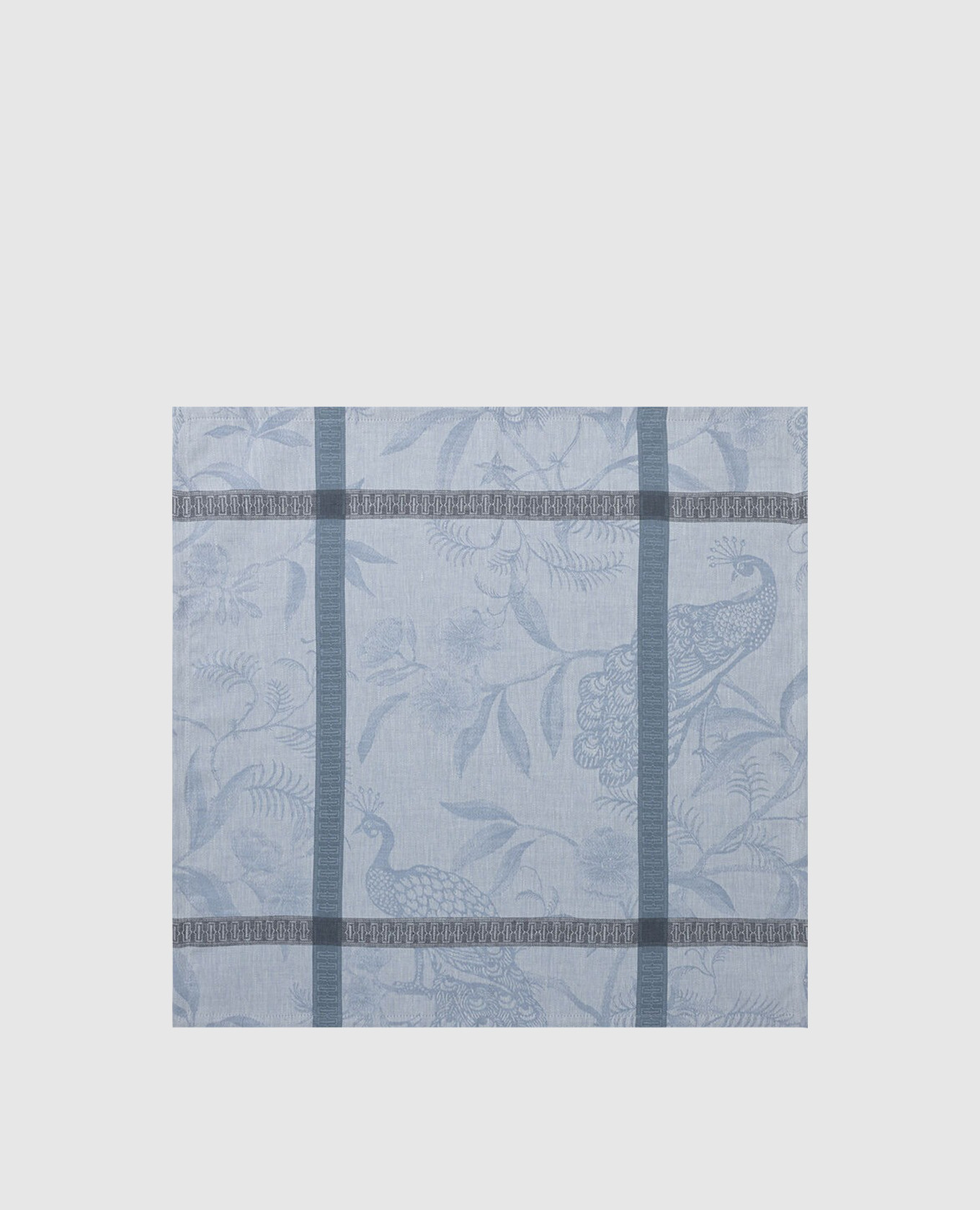 Blauw l'orangerie linnen servet