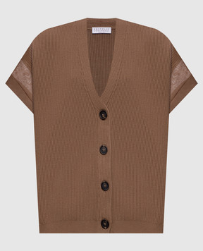 Brunello Cucinelli Brown vest M19259506
