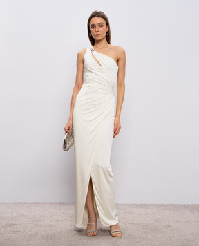 Versace White dress with drapery 10226121A12497