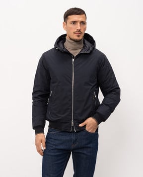 MooRER ONIRO blue wool down jacket ONIROSTP