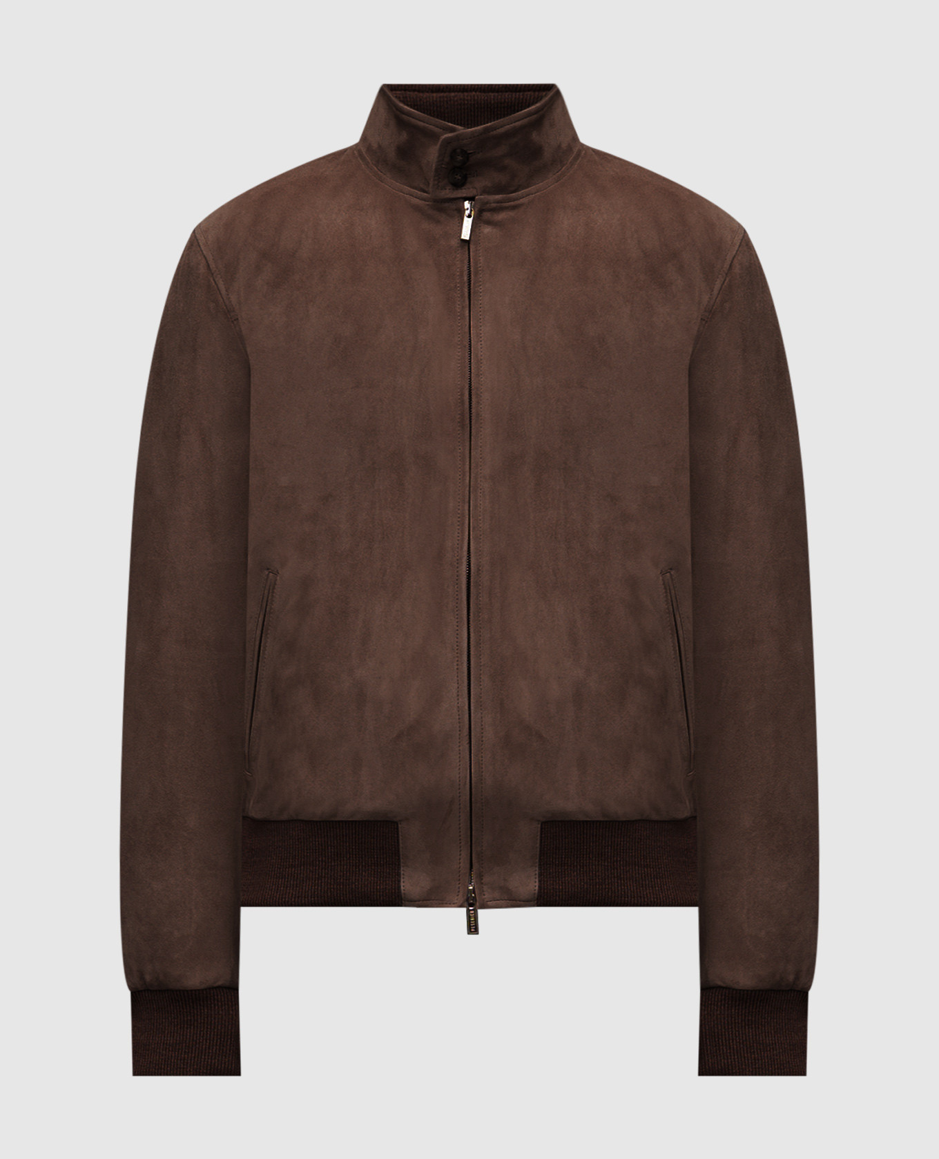

Brown suede down jacket Peserico