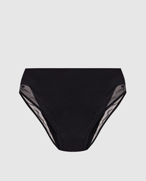 Wolford Black high-rise swimsuit panties 4W6237