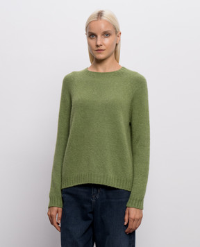 Max Mara Weekend Green GHIACCI alpaca wool sweater WKDGHIACCI