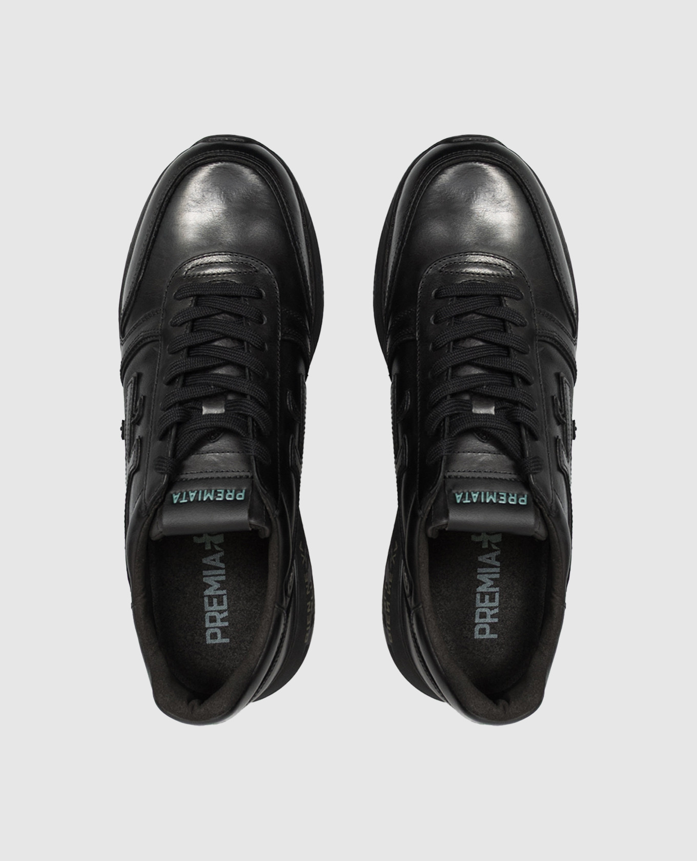 Mick black leather sneakers Premiata 4