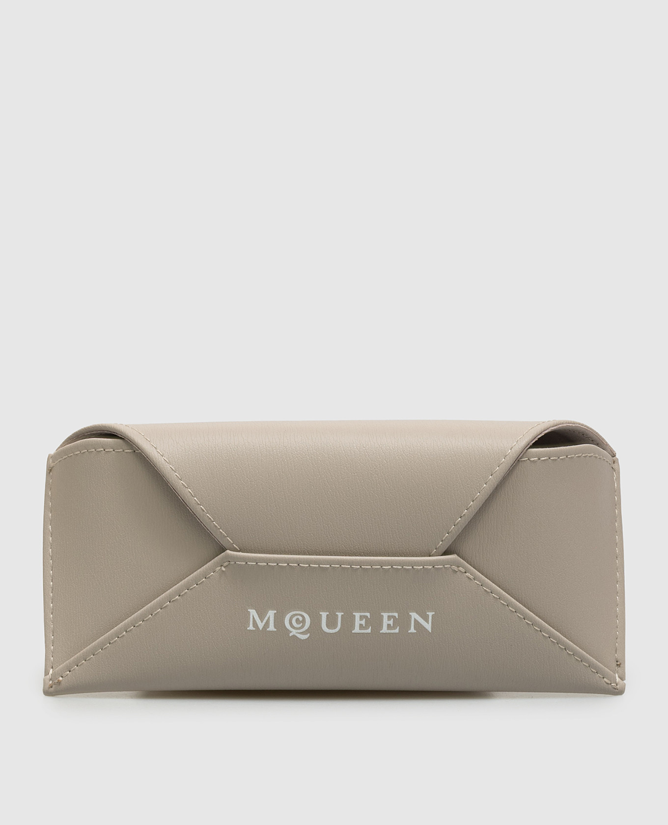 Black sunglasses with logo Alexander McQueen 5