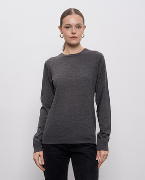 Allude Gray cashmere sweater 25579100