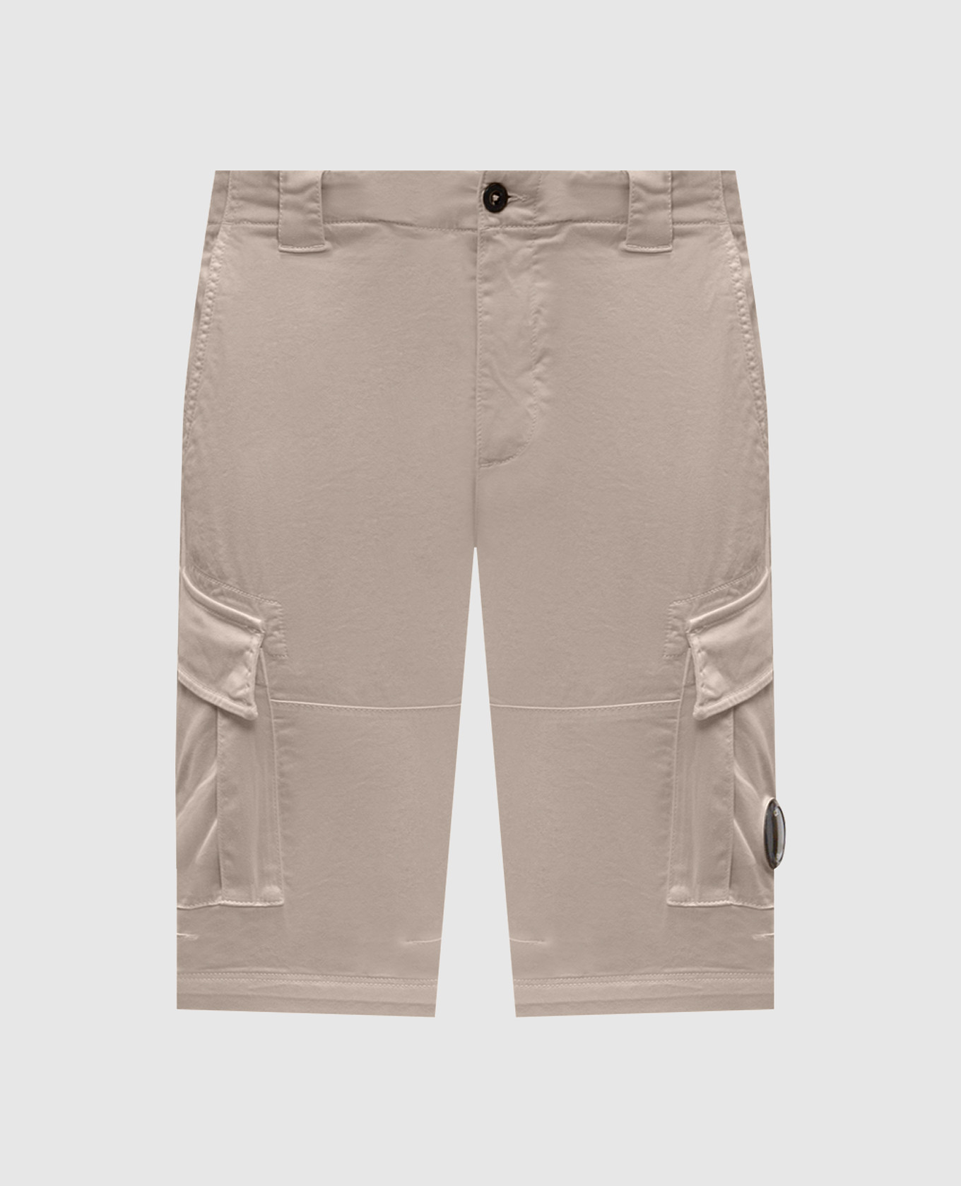 

Gray cargo shorts with patch C.P. Company, Grey