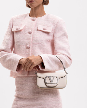 Valentino Beige leather bag Locò 9W2B0K53UTF