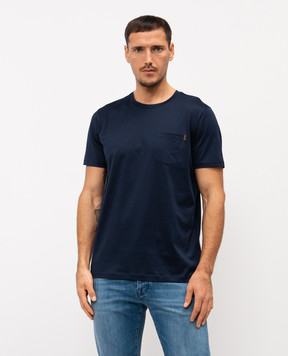 MooRER Blue T-shirt BRUZIO BRUZIOJCL