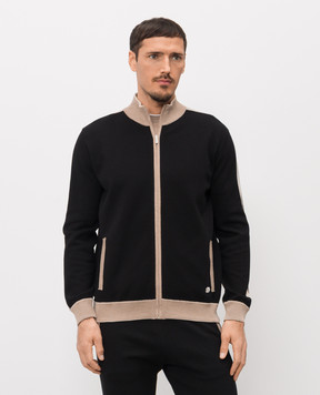 Bertolo Cashmere Black sports jacket 902347001902