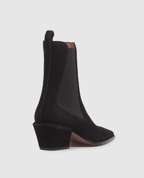 Paris Texas Black suede boots Bettina PX1706XV003