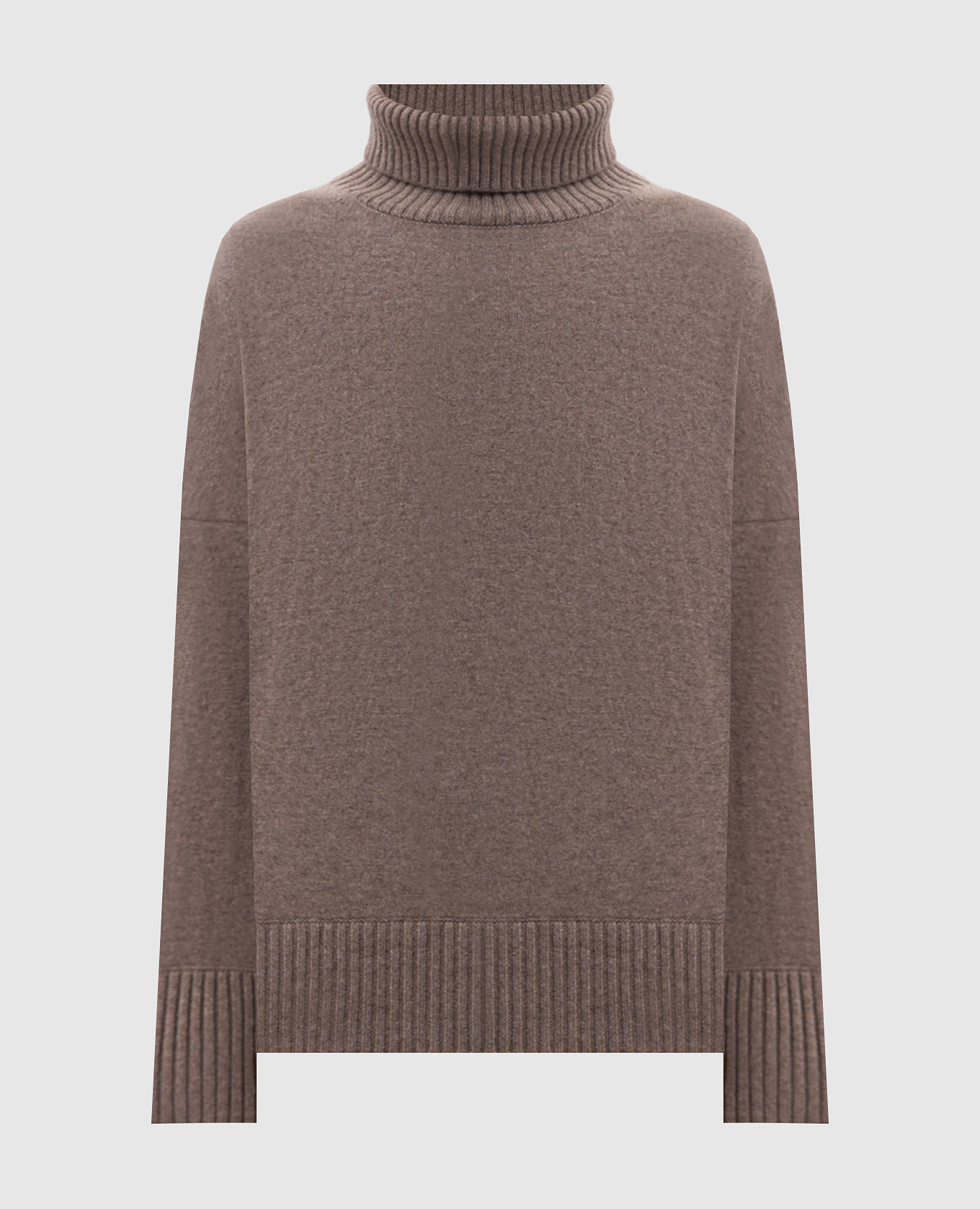 Malaga brown cashmere sweater