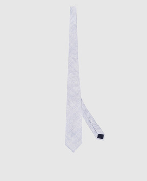 Pini Parma Blue silk tie 60594202