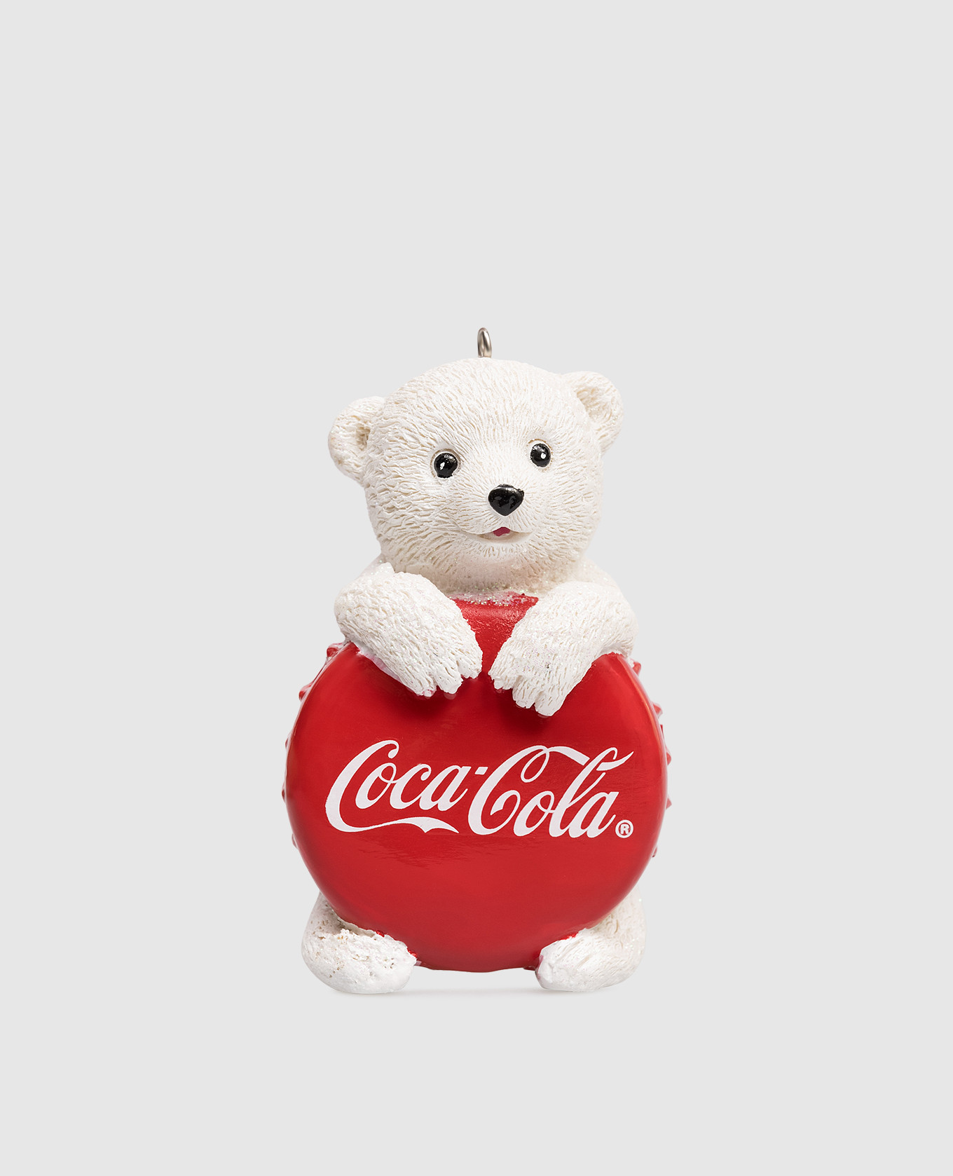 

Christmas tree decoration BEAR Coca-Cola Kurt Adler, White