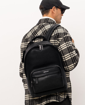 Trussardi Black leather backpack Z586E006413NMBZ01L33