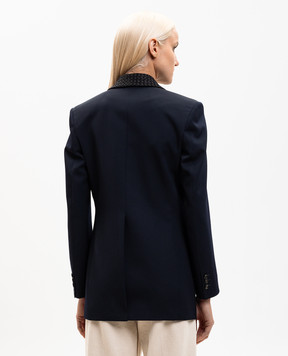 Bottega Veneta Blue wool jacket 872990V6DH0
