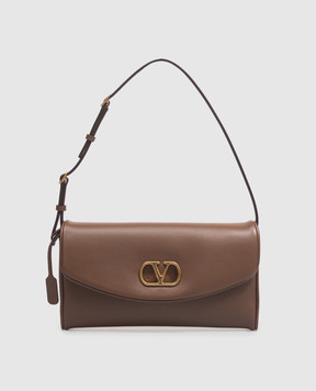 Valentino Brown leather bag Devain 9W2B0T31ABM