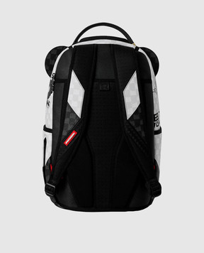 Sprayground Children's white backpack PANDA PARTY SHARK 910B8468NSZ