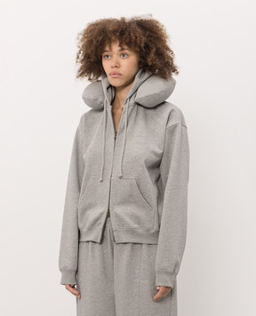 Vetements Grey padded sports jacket MH27ZU153G