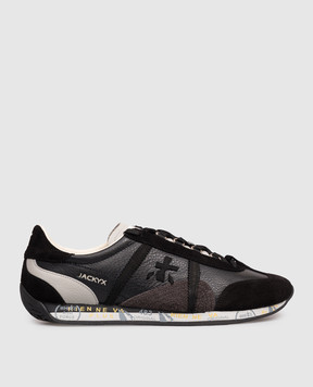 Premiata Jackyx black leather sneakers JACKYX25