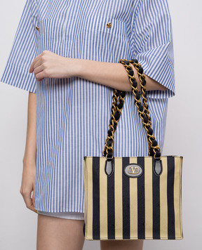 Valentino Striped tote bag 8W2B0S89MNW
