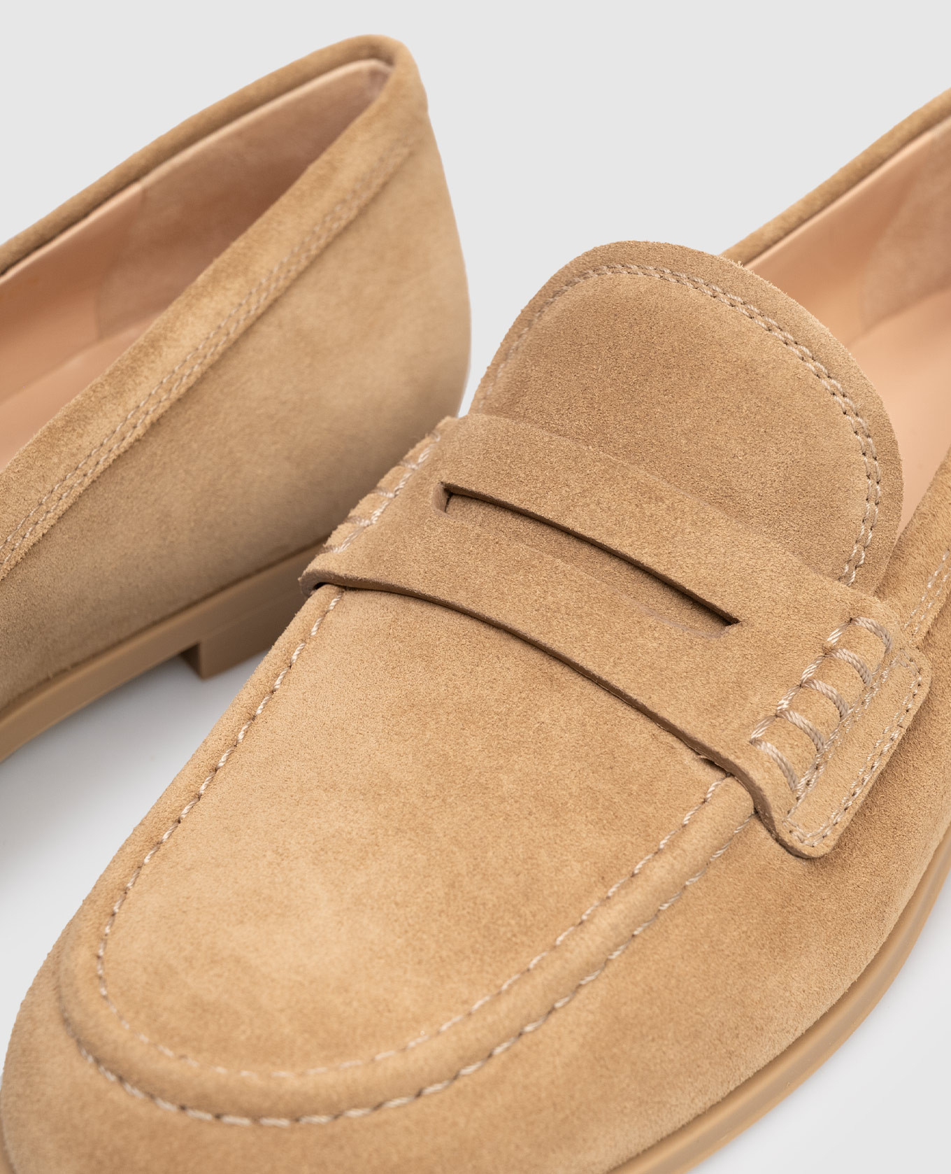 GEORGE brown suede loafers Gianvito Rossi 5