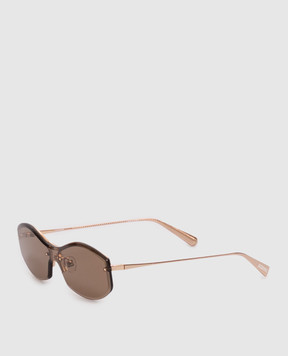 Jacquemus Gold sunglasses JAC206C2SUN