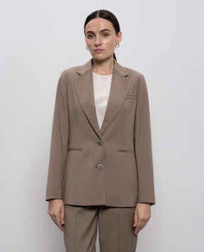 Peserico Khaki wool jacket A0120202584