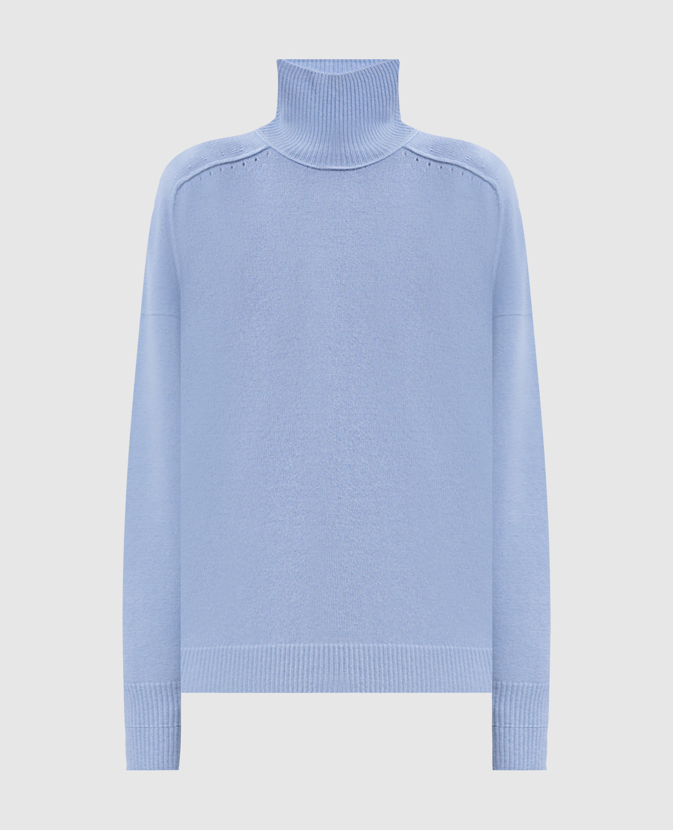 Blue cashmere sweater