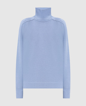 Carven Blue cashmere sweater 6262K21179