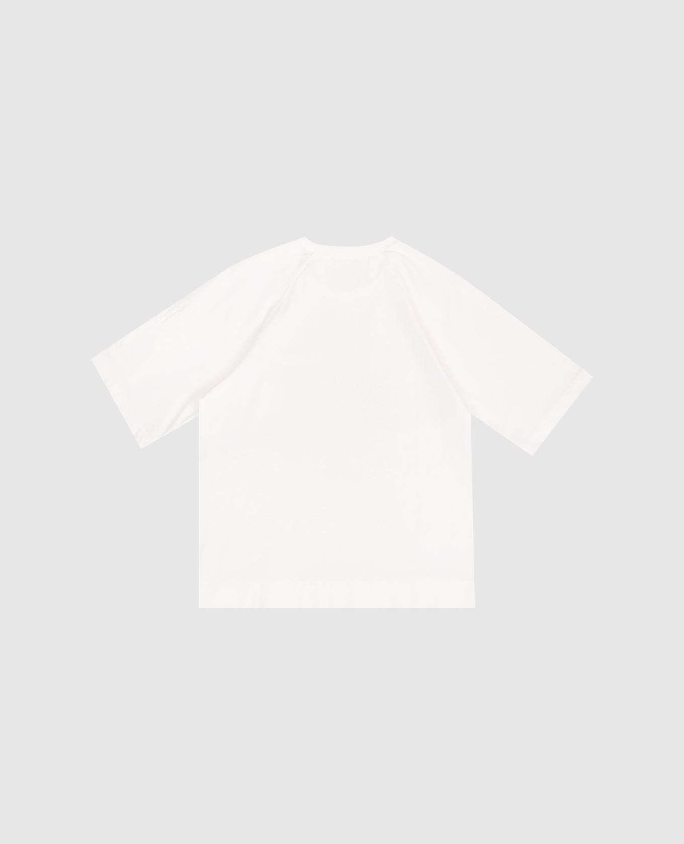 

Children's white T-shirt with logo patch C.P. Company
