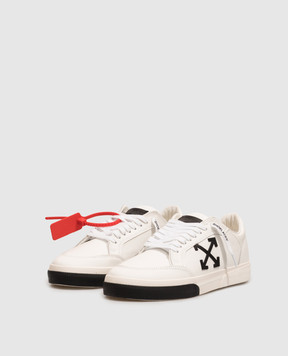 Off-White White leather Vulcanized sneakers M293C9L002