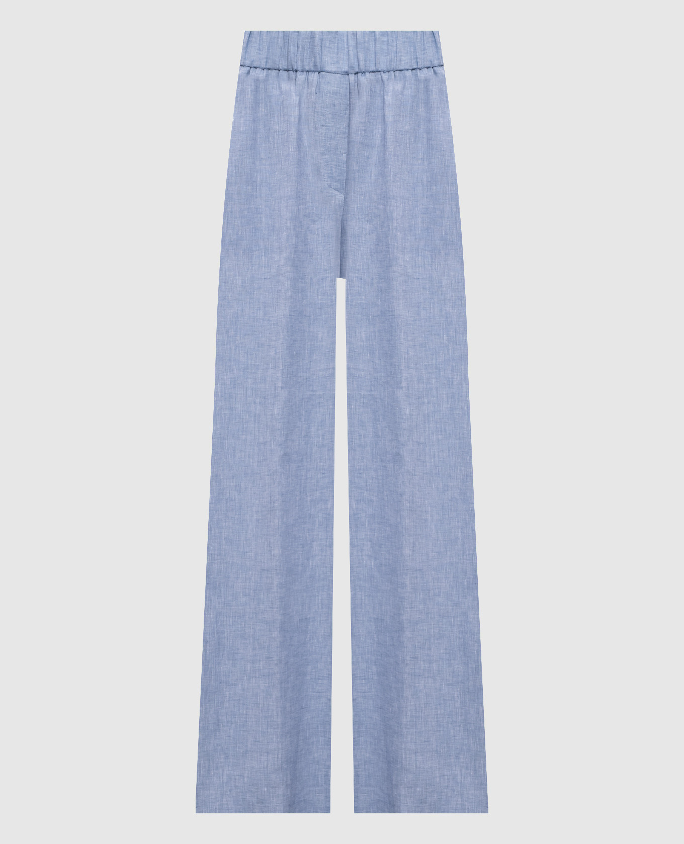 Blue linen pants