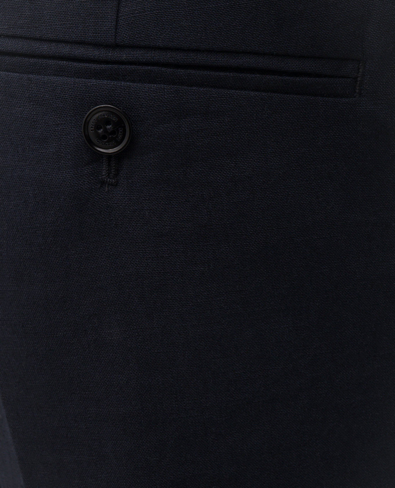 

Blue linen shorts Brett Johnson