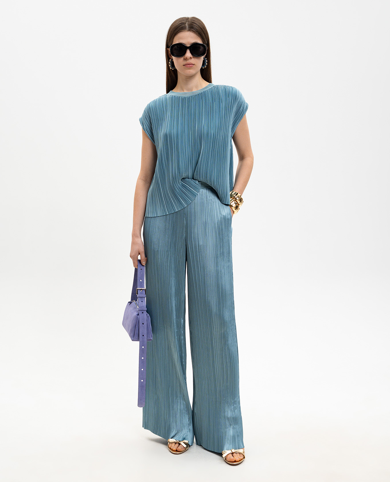 

Amber turquoise pants JOSEPH, Green